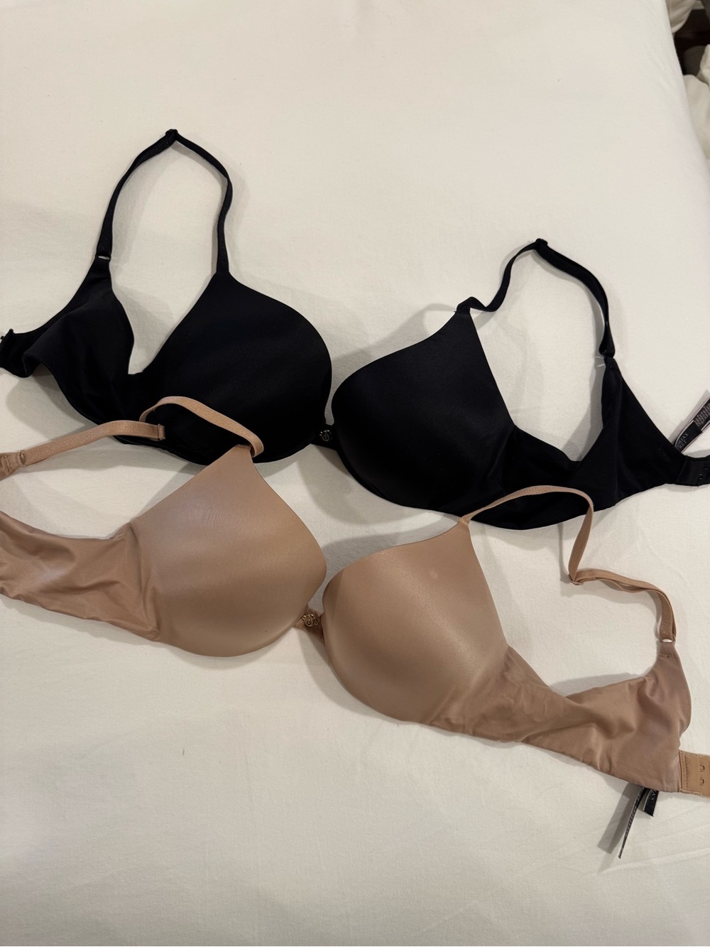 Victoria's Secret So Obsessed Bra Duo in Black and Nude